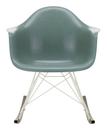 Eames Fiberglass Armchair RAR, Eames sea foam green, Weiß, Ahorn dunkel