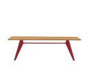 EM Table, 240 x 90 cm, Eiche natur massiv, geölt, Japanese red