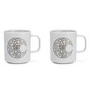 Girard Coffee Mugs, Moon, 2er Set