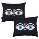 Graphic Print Pillows, Eyes