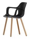 HAL Armchair Wood, Basic dark, Eiche massiv hell, Naturholz Schutzlack