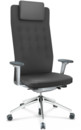 ID Trim L, FlowMotion mit Sitztiefenverstellung, Mit 3D-Armlehnen, Soft grey, Stoff Plano dunkelgrau