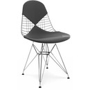 Kissen für Wire Chair (DKR/DKW/DKX/LKR), Sitz- und Rückenkissen (Bikini), Hopsak, Dunkelgrau