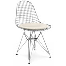 Kissen für Wire Chair (DKR/DKW/DKX/LKR), Sitzkissen, Leder (Standard), Snow