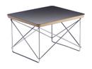 LTR Occasional Table, HPL, schwarz, Glanzchrom