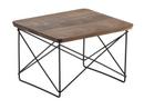 LTR Occasional Table, Amerikanischer Nussbaum massiv, geölt, Pulverbeschichtet basic dark