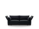 Mariposa Sofa, Zweieinhalbsitzer (H80,5 x B171 x T101,5 cm), Credo schwarz/anthrazit