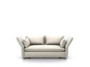 Mariposa Sofa, Zweisitzer (H80,5 x B140 x T101,5 cm), Laser stonegrey