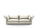 Mariposa Sofa, Dreisitzer (H80,5 x B198 x T101,5 cm), Credo crème