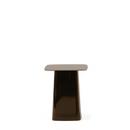Metal Side Table, Chocolate, Klein (H 38 x B 31,5 x T 31,5 cm)