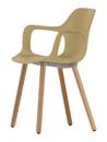 HAL Armchair Wood, Cardboard, Eiche massiv hell, Naturholz Schutzlack