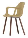 HAL Armchair Wood, Cardboard, Eiche massiv dunkel, Naturholz Schutzlack