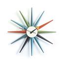 Sunburst Clock, Mehrfarbig