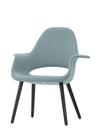 Organic Chair, Eisblau / elfenbein