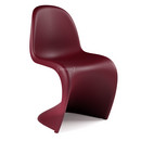 Panton Chair, Bordeaux (neue Höhe)
