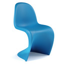 Panton Chair, Gletscherblau (neue Höhe)