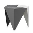 Prismatic Table, Three-tone grau