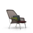 Slow Chair, Untergestell poliert, Braun