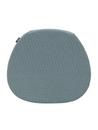 Soft Seats, Typ B (B 41,5 x T 37 cm), Stoff Simmons (outdoor), Weiß / Stahlblau