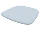 Soft Seats, Typ A (B 39,5 x T 38,5 cm), Stoff Plano, Lichtgrau / eisblau