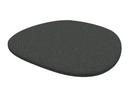 Soft Seats, Typ B (B 41,5 x T 37 cm), Stoff Plano, Sierragrau / nero