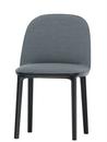 Softshell Side Chair, Nero / cremeweiß