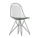 Wire Chair DKR , Pulverbeschichtet dark green