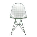 Wire Chair DKR , Pulverbeschichtet eames sea foam green