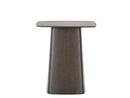 Wooden Side Table, Mittel (H 45,5 x B 40 x T 40 cm), Eiche dunkel