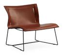 Cuoio Lounge Sessel, Leder Saddle maron