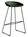 Hay - About A Stool AAS 38, Barvariante: Sitzhöhe 74 cm, Stahl pulverbeschichtet schwarz, Grün