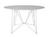 Acapulco Design - The Ring Table Indoor, Laminat Weiß