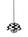 &Tradition - Flowerpot VP1 Pendelleuchte, Black/white