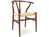 Carl Hansen & Søn - CH24 Wishbone Chair, Mahagoni geölt, Geflecht natur