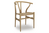 Carl Hansen & Søn - CH24 Wishbone Chair, Eiche geseift, Geflecht natur