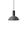 Ferm Living - Collect Lighting, Niedrig, Black, Hoop, Black