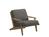Gloster - Bay Lounge Sessel, Granit, Ohne Ottoman