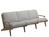 Gloster - Bay Sofa, 3 Sitzer (B 225 cm), Seagull