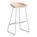 Hay - About A Stool AAS 38, Barvariante: Sitzhöhe 74 cm, Edelstahl, Pale peach 2.0