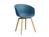 Hay - About A Chair AAC 22, Azure blue 2.0, Eiche lackiert