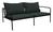 Houe - Avon Lounge Sofa, Alpine green
