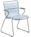 Houe - Click Stuhl, Mit Armlehnen, Dusty light blue