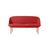 Muuto - Oslo Sofa, Zweisitzer, Stoff Steelcut red