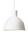 Muuto - Unfold Pendant Lamp, Weiß