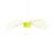 Petite Friture - Vertigo Pendelleuchte, Ø 140 cm, Neon Yellow