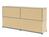 USM Haller - USM Haller Sideboard L, individualisierbar, USM beige, Mit 2 Klappen, Mit 2 Klappen