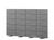 USM Haller - USM Privacy Panels Akustikwand, 3,00 m (4 Elemente), 1,79 m (5 Elemente), Anthrazitgrau