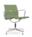 Vitra - Aluminium Chair EA 107 / EA 108, EA 108 - drehbar, Verchromt, Hopsak, Elfenbein / forest