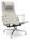 Vitra - Aluminium Chair EA 124, Poliert, Leder (Standard), Snow