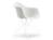 Vitra - Eames Plastic Armchair RE DAR, Weiß, Ohne Polsterung, Ohne Polsterung, Standardhöhe - 43 cm, Beschichtet weiß